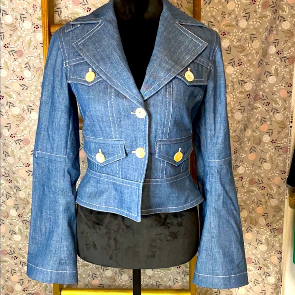Etcetera vintage cut denim coat